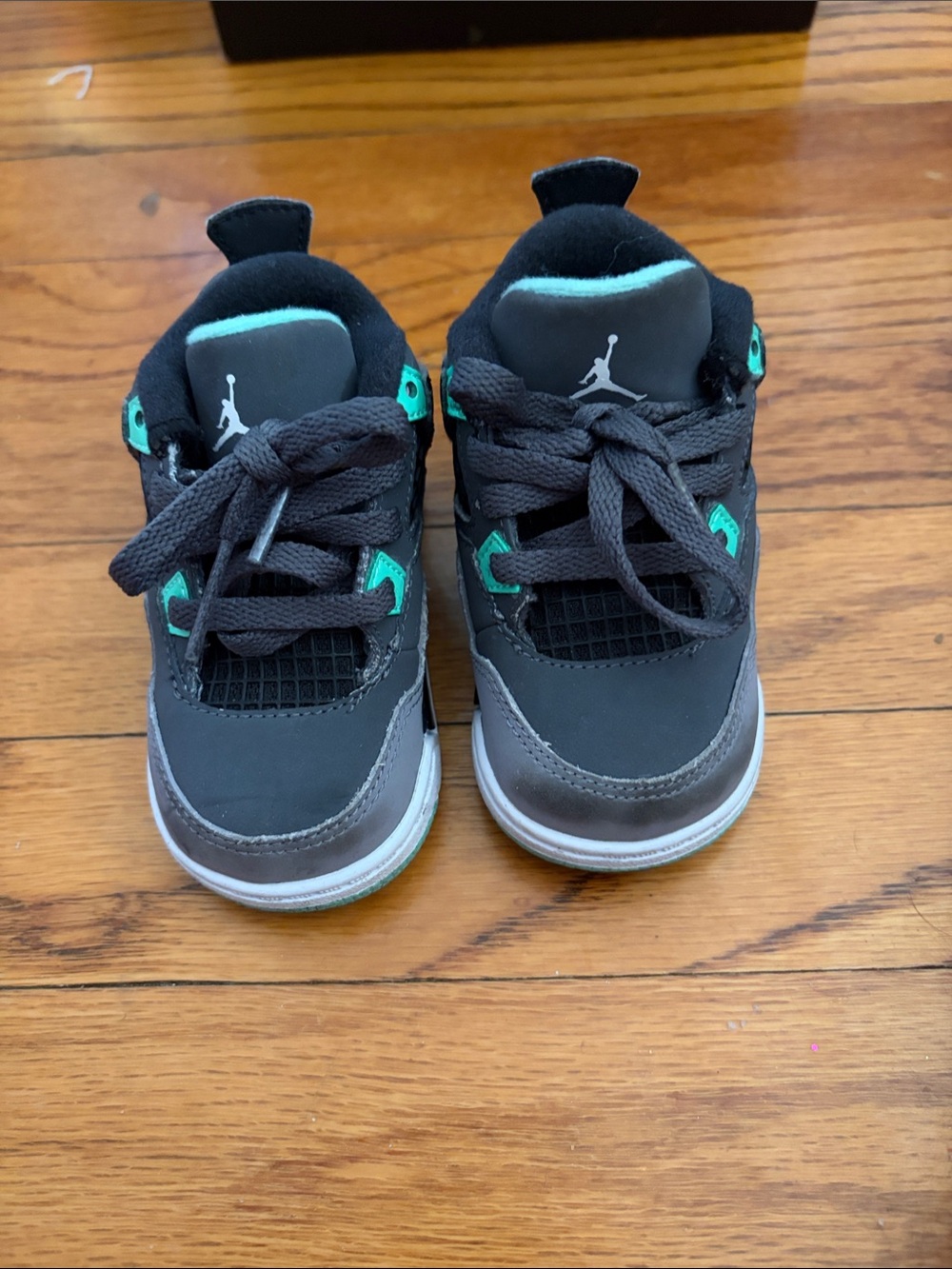Jordan Toddler Sneakers in Black and Teal Accent